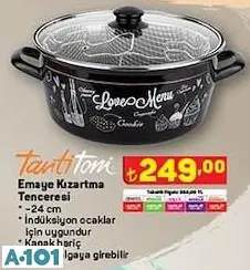 TANTİTONİ EMAYE KIZARTMA TENCERESİ TANTİTONİ EMAYE KIZARTMA TENCERESİ